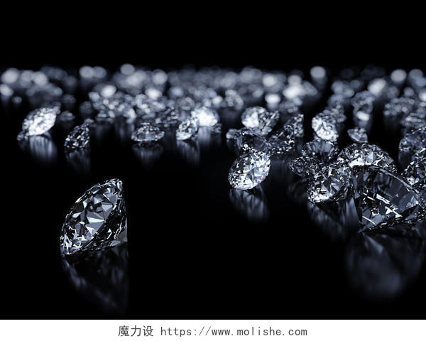 豪华钻石呈现上自由度与黑色